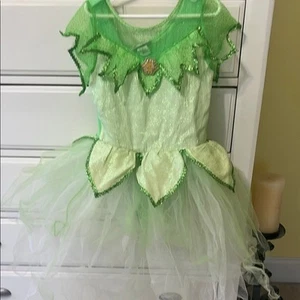 Tinker Bell Disney Princess Fairy Kids Costume Size 7-8 Disney World Trip  - Picture 1 of 7