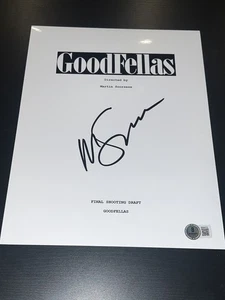 MARTIN SCORSESE SIGNED AUTOGRAMM FILMSKRIPT GOODFELLAS FULL SCRIPT BECKETT X1 - Bild 1 von 2