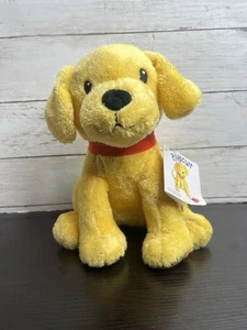 Kohl's Cares Galleta Peluche 10" Amarillo Cachorro Perro con Cuello Rojo 2018 - Imagen 1 de 9