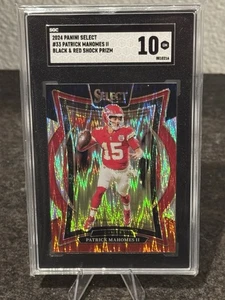 2024 Panini Select - Concourse Patrick Mahomes II #33 Black & Red Shock Prizm - Bild 1 von 2