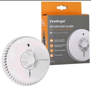 FireAngel Alarma de Calor Fuerte 85dB 10 Años Batería Sellada FA6720-R Envío y Envío Gratis - Imagen 1 de 5