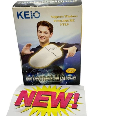 Keio PS/2 High-Precision Internet Mouse Supports Windows 95/98/2000/ME NT4.0 - Image 1 of 4