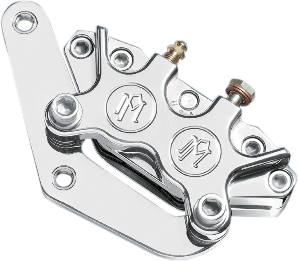 PERFORMANCE MACHINE (PM) 1213-0017P Single Disc Caliper - Front - Polished 84-99 - Image 1 of 1