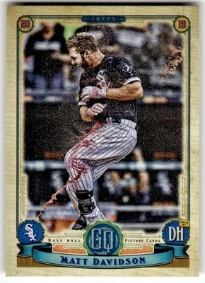 2019 Topps Gypsy Queen #21 Matt Davidson Chicago White Sox Baseball - Image 1 of 2