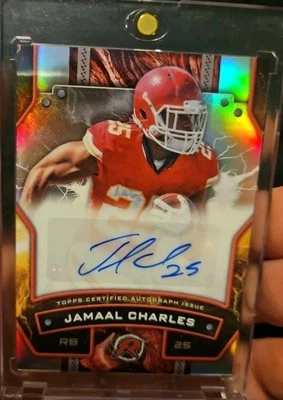 2024 Topps Resurgence Jamaal Charles Certified Auto #RS-JCH Kansas City Chiefs - Image 1 of 3