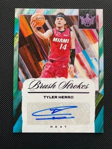 2025-25 Panini Court Kings Brush Strokes PURPLE Tyler HERRO #14/35 Nr.BR-TYL - Bild 1 von 2