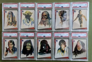 1993 STAR WARS GALAXY (10) CARD LOT. ALL Graded PSA 9 🔥🔥 Investor Lot - Picture 1 of 13