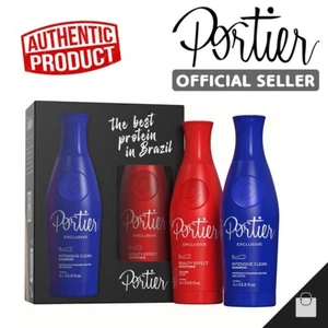Portier Exclusive Professional Progressive Brush Straightening Keratin Treatment - Picture 1 of 13