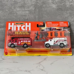 Matchbox Hitch & Haul Set - Emergency Fire & Rescue Fire Engine/Ambulance - Picture 1 of 1