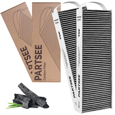 MARKENLOS Aktivkohlefilter 2X passend für Bora Pure Filter PUAKF (PURU / PUXU)