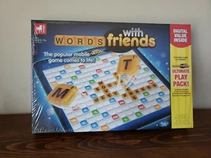 Words with Friends Board Game by Hasbro & Zynga, BRAND NEW & FACTORY SEALED - Picture 1 of 7