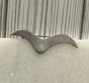Sterling Silver 925 Taxco Mexico Seagull Bird Figural Pin Brooch G26 - Imagen 1 de 3