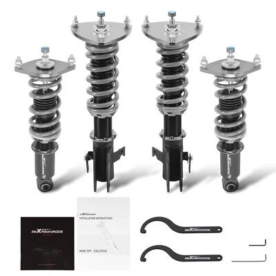 Amortiguadores MaXpeedingrods T7 Coilovers 24 vías puntales para Subaru WRX y STI 2015-21 Foto 1 de 4