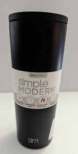 Simple Modern 24oz Classic Black Travel Tumbler Hot or Cold NEW with tags