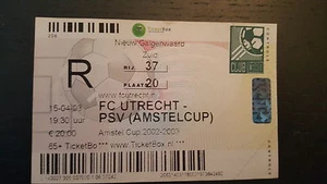 Sammler Used Ticket / Entrada FC Utrecht v PSV 15-04-2003 Amstel Cup Semi Final - Imagen 1 de 1