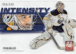 2012-13 Elite Intensity #19 Ryan Miller /500 - Picture 1 of 3