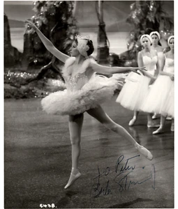 STREISAND, Barbra. (b. 1942): "Funny Girl" - Signed Photograph as Ballerina! - Picture 1 of 1