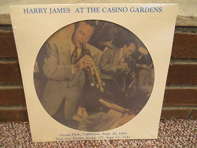 SEALED HARRY JAMES PICTURE DISC AT THE CASINO LP  - Image 1 of 4