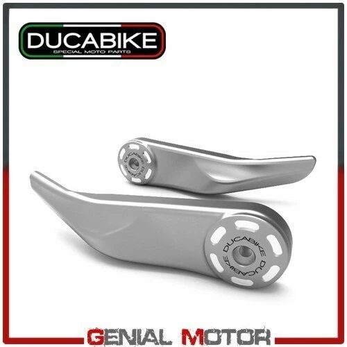 Puños de protección plateados SPM01E Ducabike Ducati Hypermotard 950 SP 2019 Foto 1 de 1