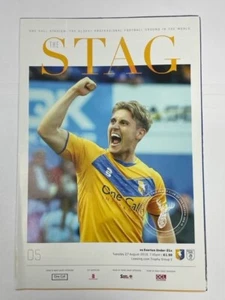 2019/20 MANSFIELD TOWN V EVERTON U21 27-08-2019 LEASING.COM TROPHY - Picture 1 of 1