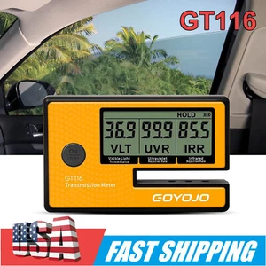 Digital Window Tint Meter Solar Film Car Transmission Meter VL UV IR Rejection - Picture 1 of 8