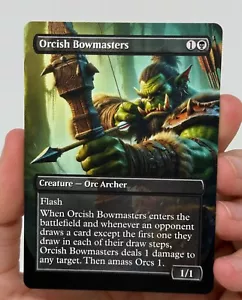Orcish Bowmasters Proxy Card with Custom designed art - Picture 1 of 2
