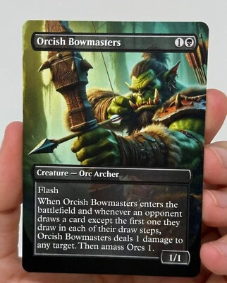 Orcish Bowmasters Proxy Card with Custom designed art - Photo 1/2