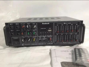 Sunbuck AV-MP325BT 220v 2000w Audio Bluetooth, USB Karaoke Mixer Amplifier - Picture 1 of 4