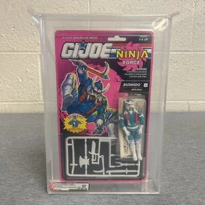 1993 Hasbro G.I. Joe Bushido Series 12 Ninja Force Punching AFA 85 85/85/85 - Picture 1 of 4