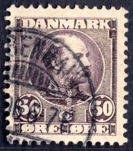 DENMARK 1905 SCOTT #68 USED - Picture 1 of 2