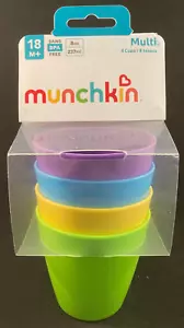 Munchkin - Multi - 4 Cups - 8 oz Cups - 18 Months + - BPA Free - Picture 1 of 4