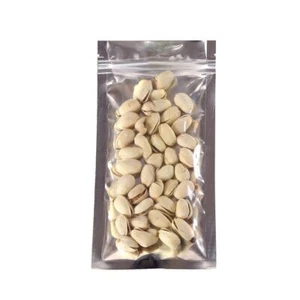 Zip Seal Top Lock Foil Mylar Glossy Clear/Silver Resealable Food Storage Bags - Picture 1 of 18