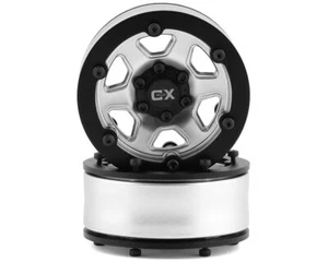 Incision 2IRC KMC KM233 Beadlock plata/negro IRC00255 - Imagen 1 de 4