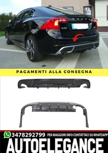 ❤️Spoiler paraurti posteriore ver 3   ADATTO  PER VOLVO V60 S60❤️ - Imagen 1 de 4