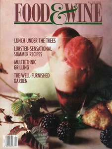 FOOD & WINE Magazin Juli 1991 Mittagessen unter den Bäumen Hummer Grillen Gärten - Bild 1 von 3