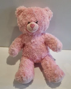Build-A-Bear Rosa Mimos Peluche Remolino Piel Corazón Nariz Suave Peluche Juguete Regalo 42 cm - Imagen 1 de 6