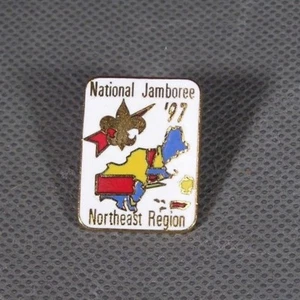 Boy Scouts 1997 Jamboree Cloisonne Pin Northeast Region ! - Picture 1 of 1