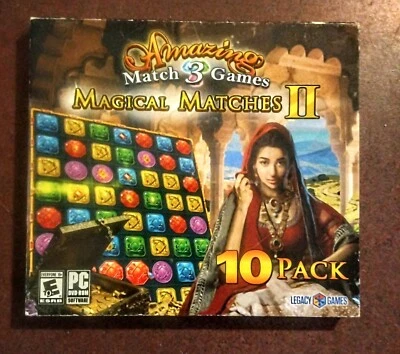Magical Matches VOL. 2 10 Pack PC DVD Rom Games - Sealed - Image 1 of 2