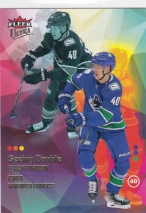 2021/22 FLEER ULTRA..ELIAS PETTERSSON..SEEING DOUBLE..CARD # DT-1..CANUCKS - Picture 1 of 1