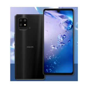 SHARP AQUOS zero6 Black ROM 128GB/RAM 8GB Android Smart Phone Unlocked Dual SIM - Picture 1 of 4