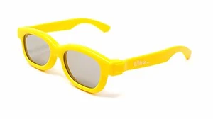 1 x Passive 3D Yellow Kids Childrens Glasses for Passive TVs Cinema Projectors - Picture 1 of 10