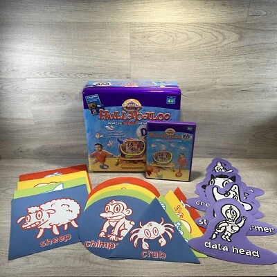 Cranium Hullabaloo DVD Game Amazing Animal Adventure in Square Tin Box COMPLETE - Image 1 of 4