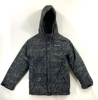 Columbia Sportswear Niños L (14-16) Manga Larga Cremallera Chaqueta con Capucha Gris Foto 1 de 4