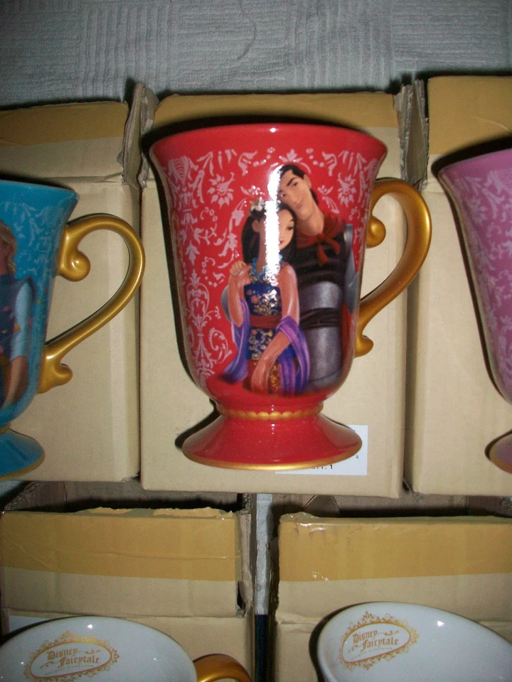 Disney Designer Fairytale Couple Mulan and Li Shang Collection #2 Mug NIB  - Image 1 of 1