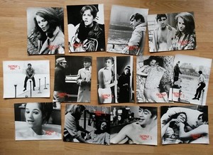 Charlotte Rampling GEORGY GIRL - 29 rare German lobby cards! ALAN BATES  J.MASON