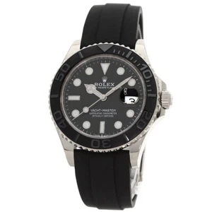 ROLEX Yacht Master 42 Watches 226659 K18 White Gold/Rubber mens - Picture 1 of 24