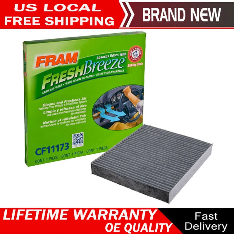 Nuevo filtro de aire de cabina Fram CF11173 para Nissan Altima 2007-2012 2009-2014 Máxima Foto 1 de 4