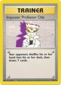 Pokémon TCG - Imposter Professor Oak 73/102 Rare Base Set Unlimited [Near Mint] - Bild 1 von 2