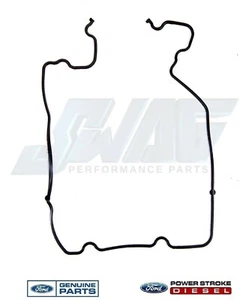 6.0L/6.4L Powerstroke Genuine Ford OEM Rear Engine Cover Gasket F250 F350 F450 - Picture 1 of 1