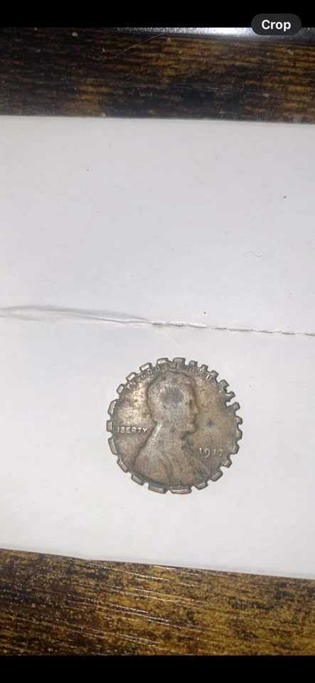 1917 年林肯小麦美分硬币 1c 硬币 — 第 1/4 张图片